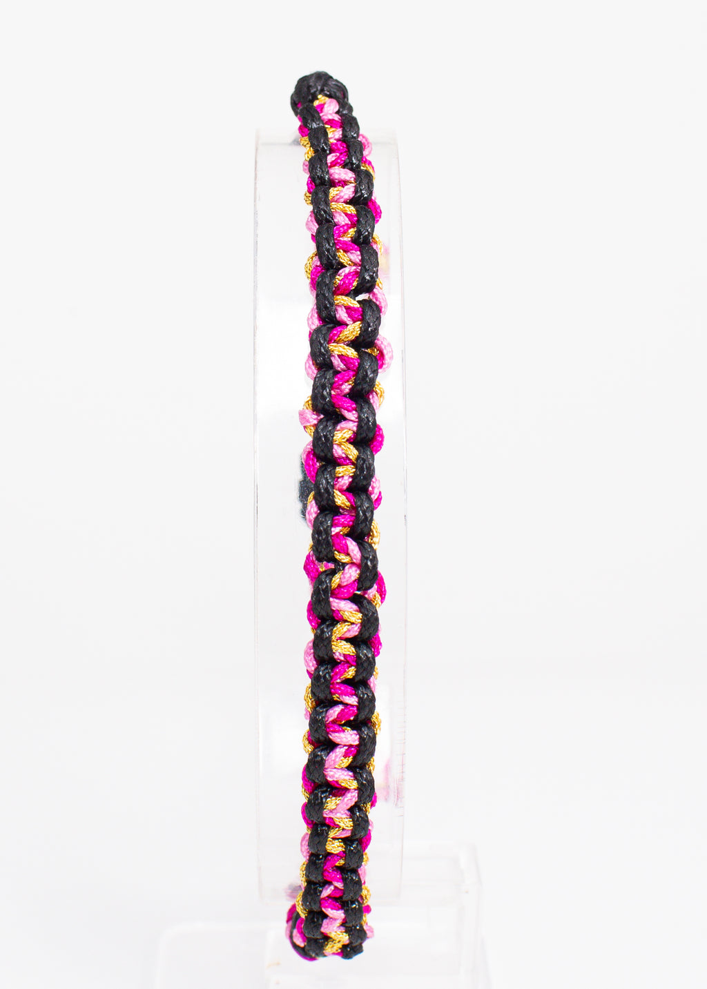 Artisan Macrame Bracelet - Reversible 4-Tone