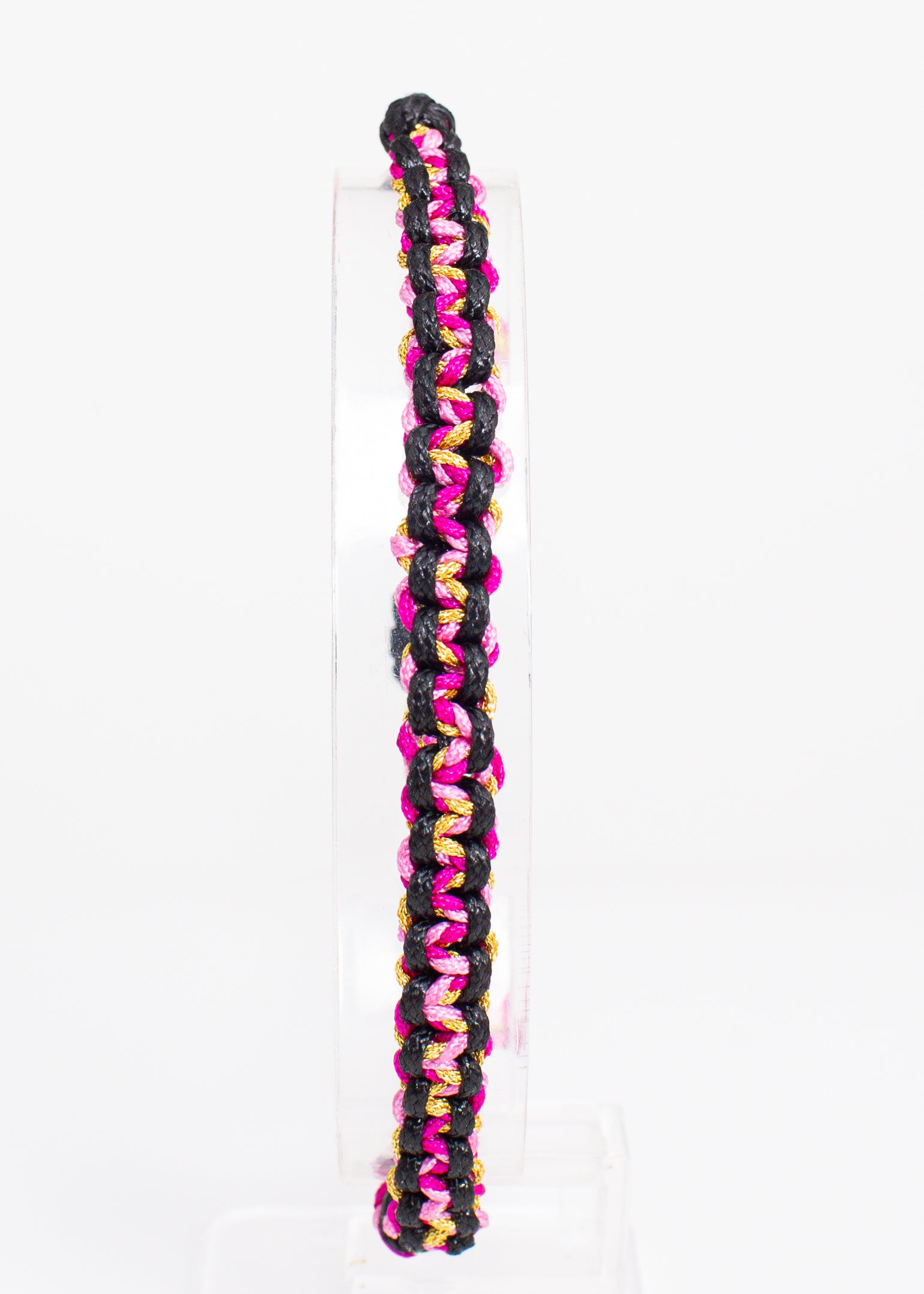 Artisan Macrame Bracelet - Reversible 4-Tone