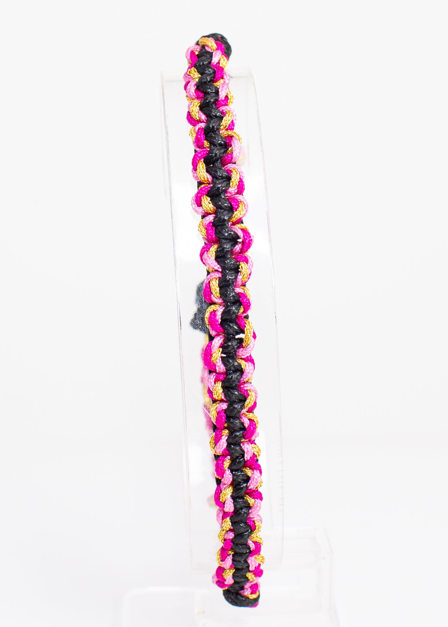 Artisan Macrame Bracelet - Reversible 4-Tone