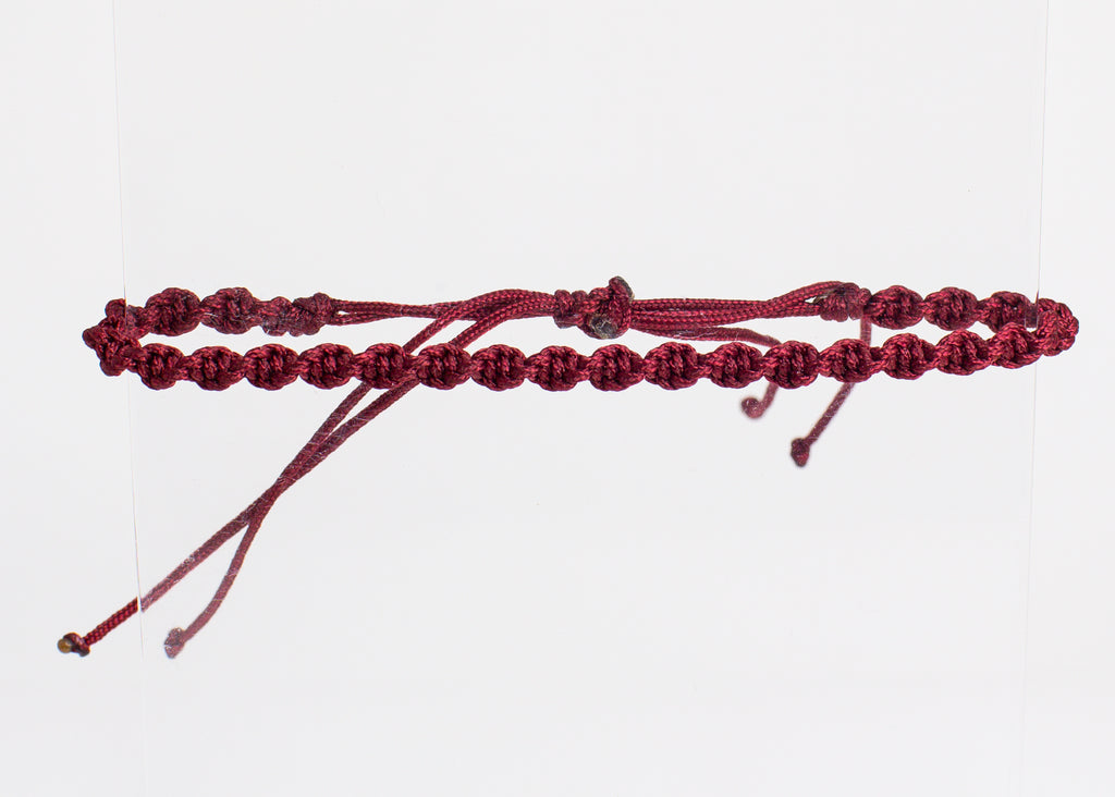 Spiral Artisan Macrame Bracelet