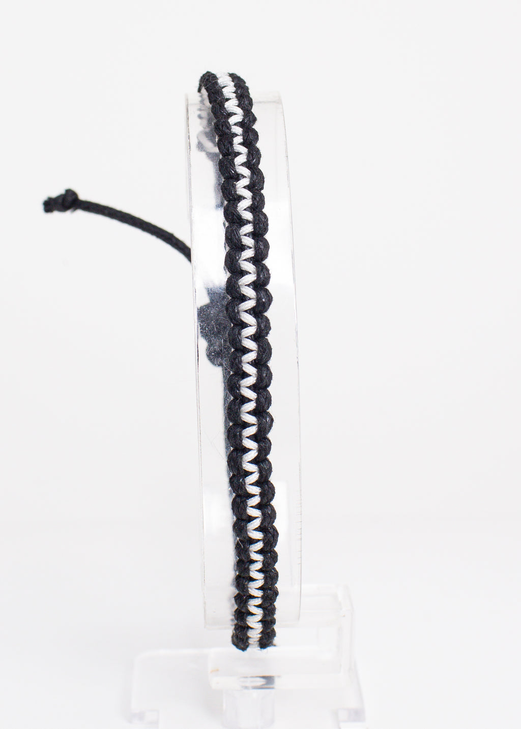 Two-Tone Artisan Macrame Bracelet
