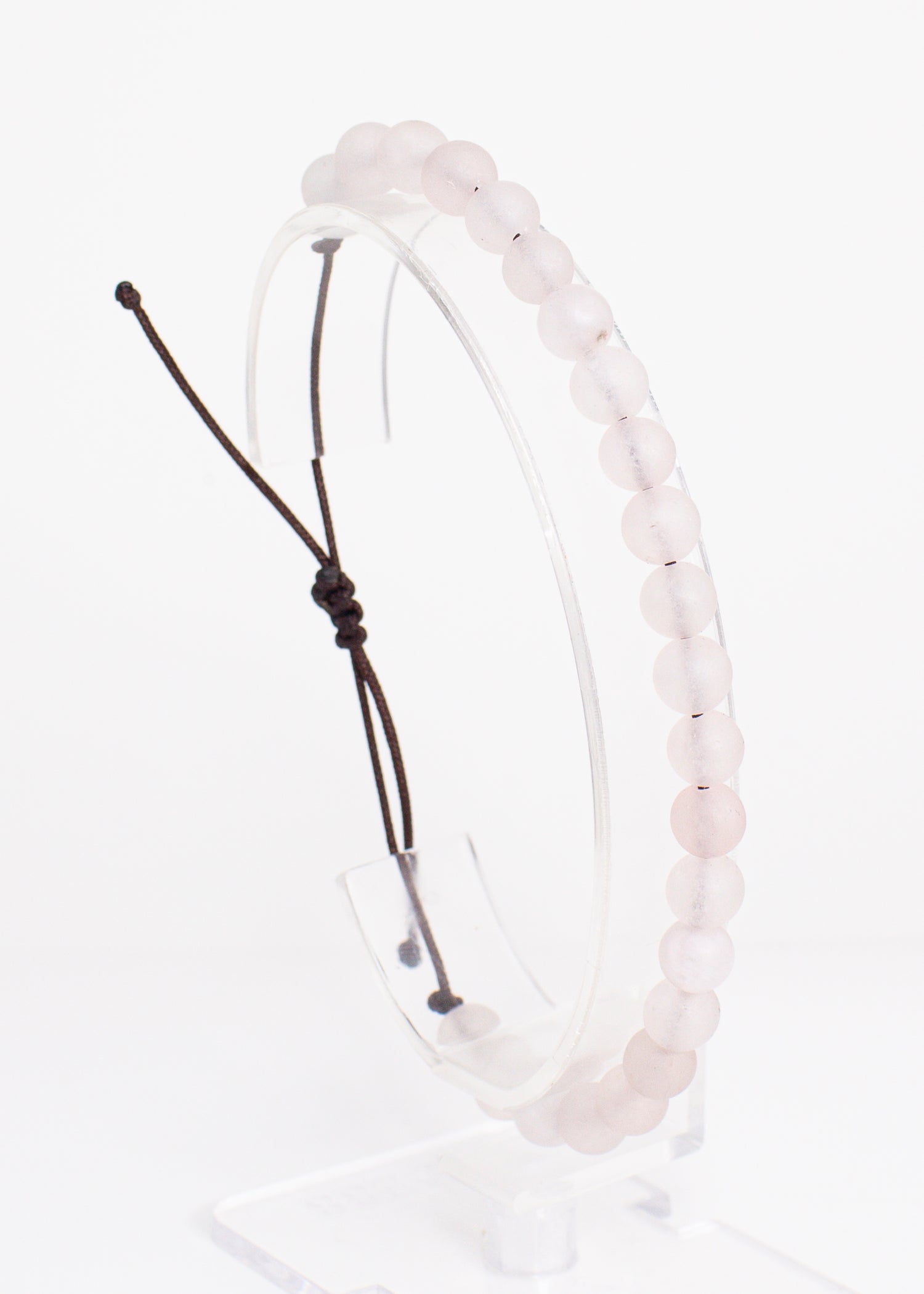 Rose Quartz Beaded Bracelet