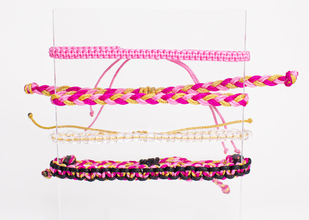 Square Artisan Macrame Bracelet