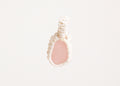 Rose Quartz Macrame Pendant