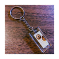 Ripple Small Rectangle Keychain
