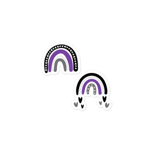 Asexual Pride Stickers