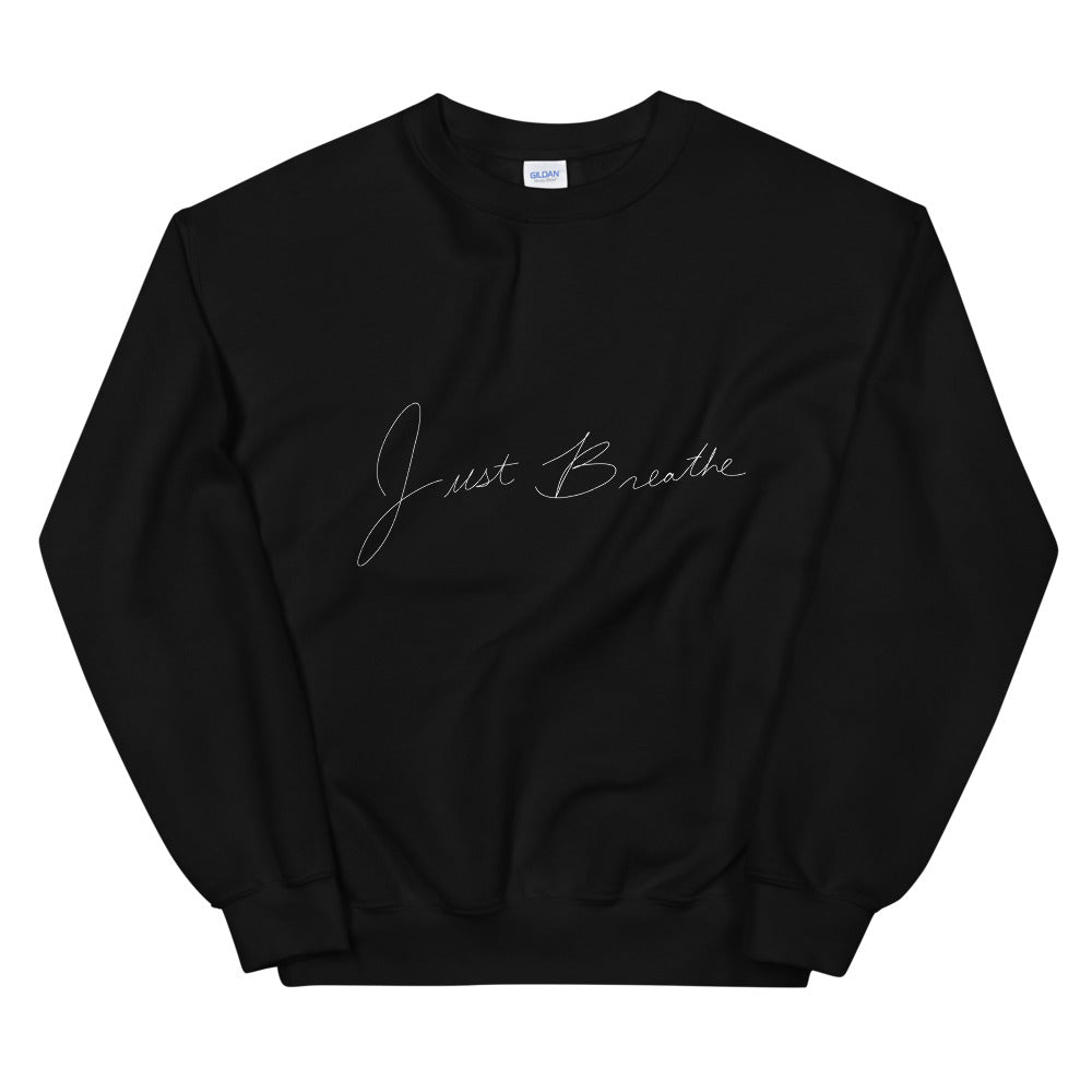 Just Breathe Graphic Sweatshirt