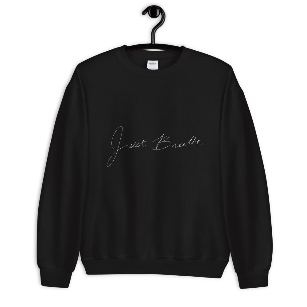 Just Breathe Graphic Sweatshirt